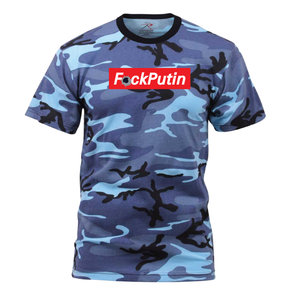 Blue Camo Tee